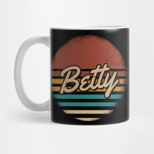 Betty Vintage Text Mug